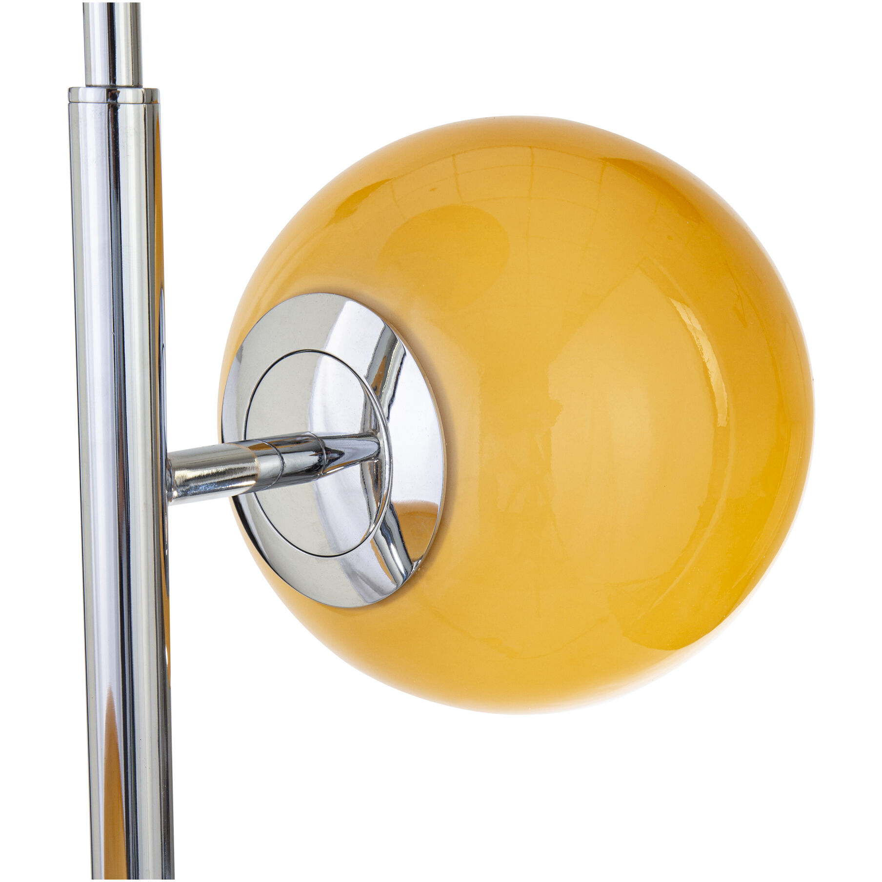 Ida 60 inch 15 watt Silver Floor Lamp Portable Light